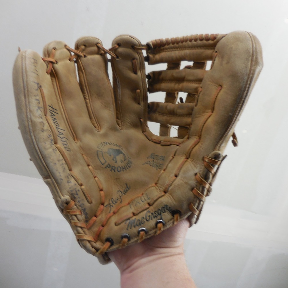 Topline 1980's MacGregor PX1‎ Baseball glove LHT 12" pitcher Premium ProHide